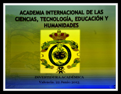Francisco Ponce ya es miembro de la Academia Internacional de las Ciencias, Tecnología, Educación y Humanidades