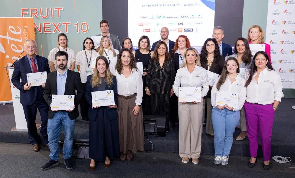 Entrega de los Certificados MujerAGRO 2026 en Fruit Attraction