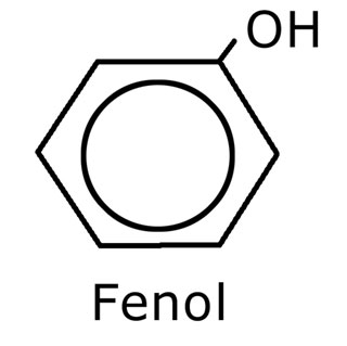 Estructura química del fenol