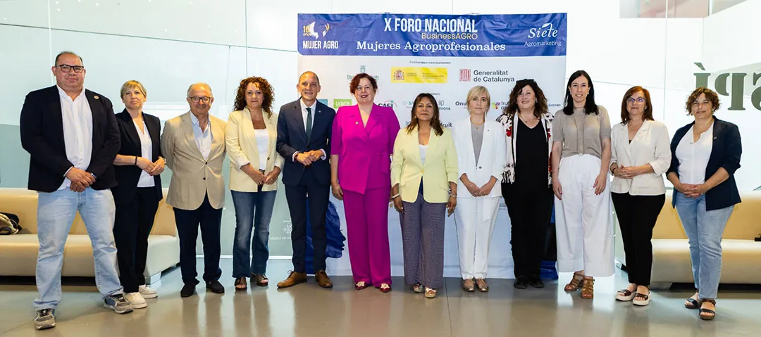 Participantes del X Foro Nacional MujerAGRO en Lleida