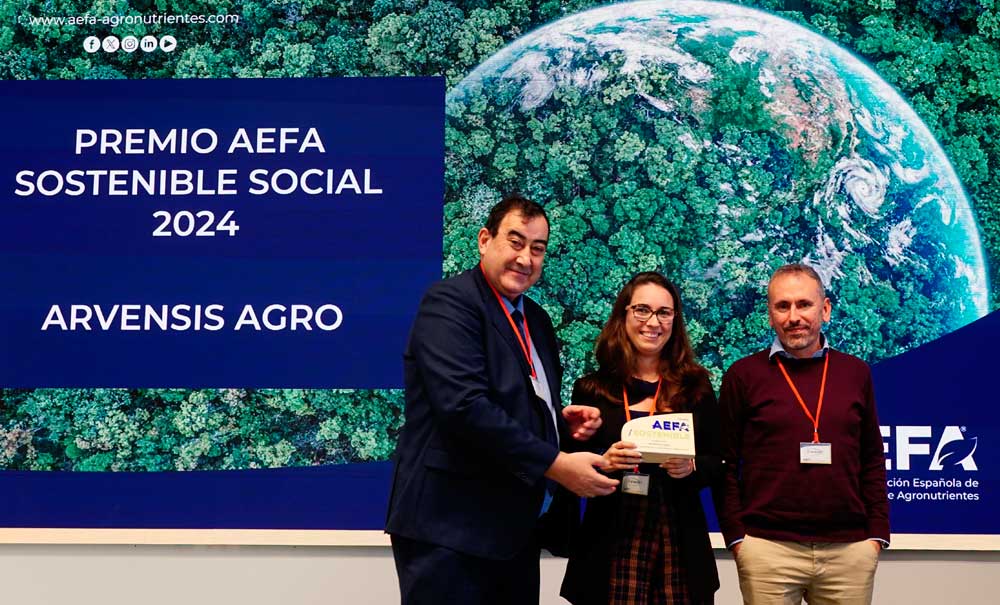 Arvensis Agro, Premio AEFA SOSTENIBLE SOCIAL