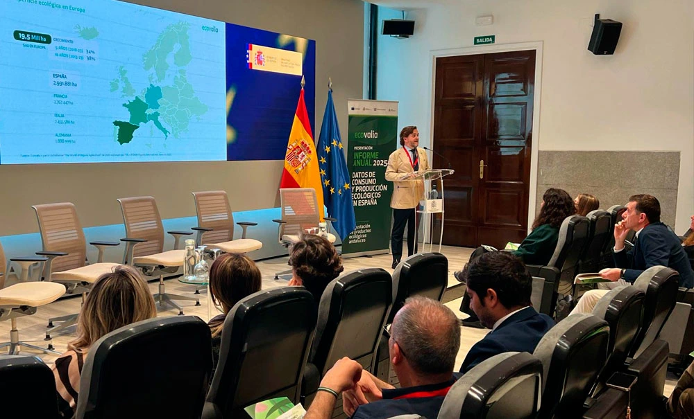 Presentación del informe anual sobre Producción y Consumo de Ecológicos 2025